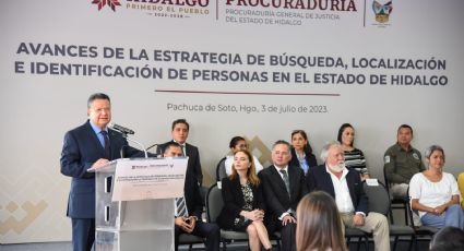 Gobierno de Hidalgo asume su responsabilidad en la búsqueda e identificación de personas