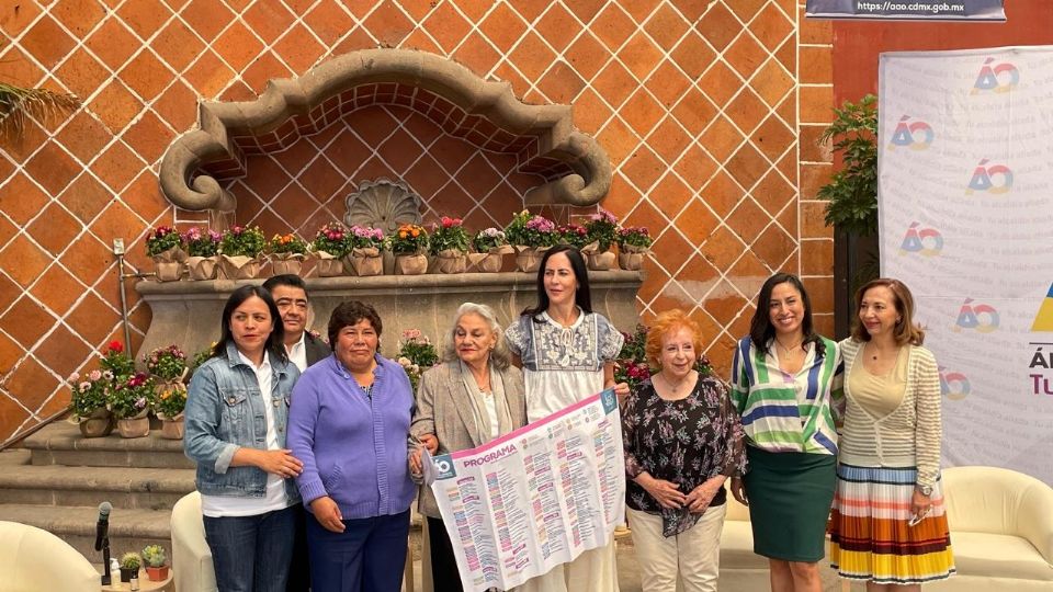 Lía Limón, alcaldesa de Álvaro Obregón, anuncia la Feria de las Flores de San Ángel.