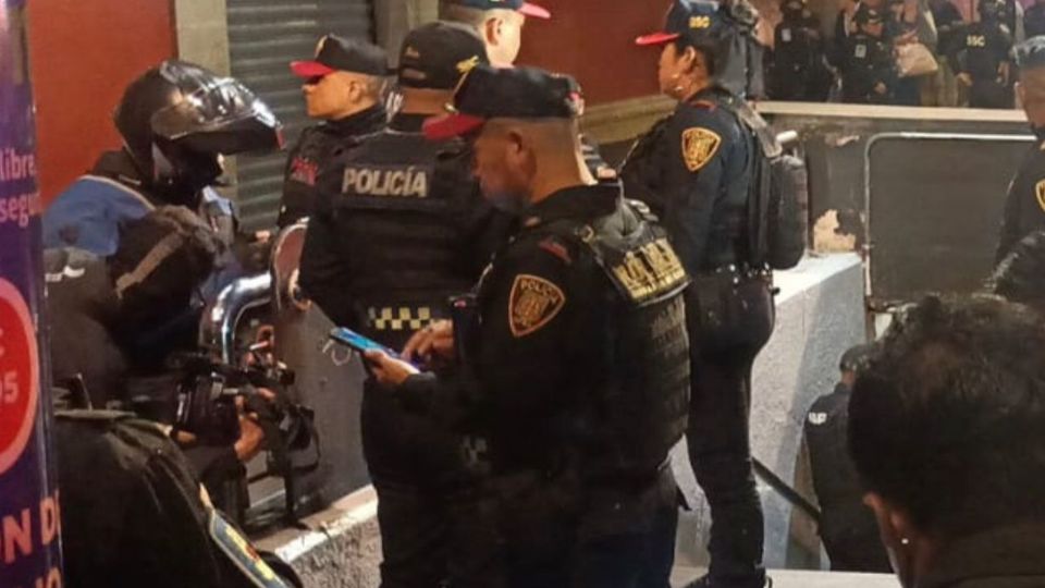 La anoche del miércoles un hombre fue baleado y murió en la estación Bellas Artes de la Línea 8 del metro.