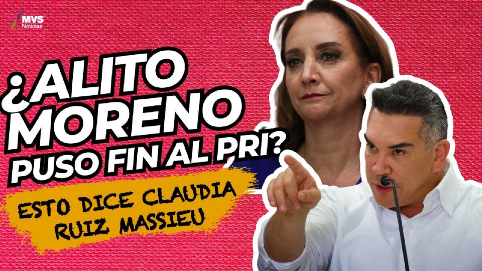 La senadora criticó la dirigencia de Alejandro Moreno.