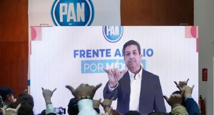 Se registra García Cabeza de Vaca a través de un representante ante el Frente Amplio por Mexico