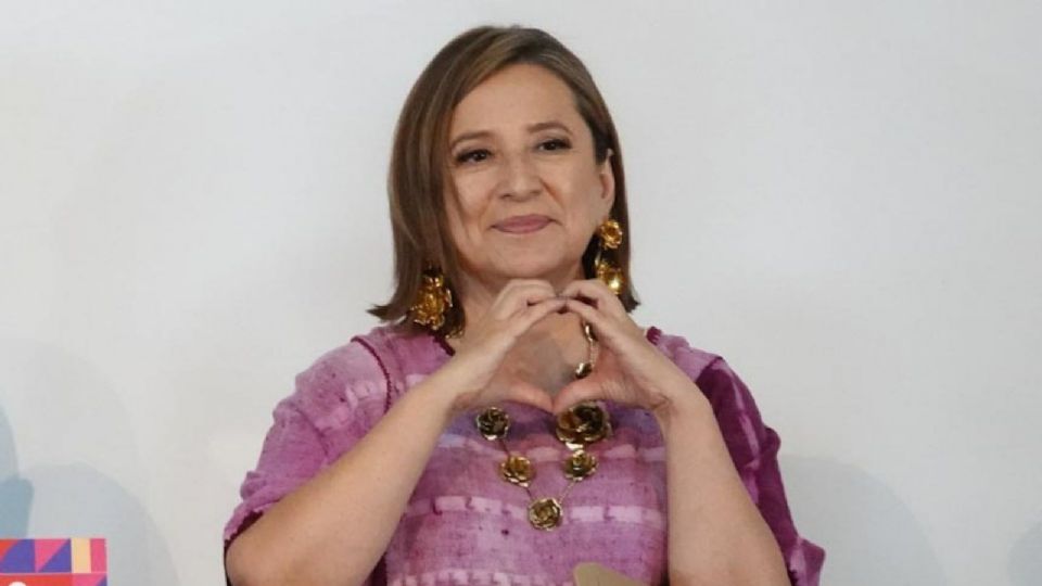 La senadora Xóchitl Gálvez, candidata a la presidencia por el Frente Amplio por México.