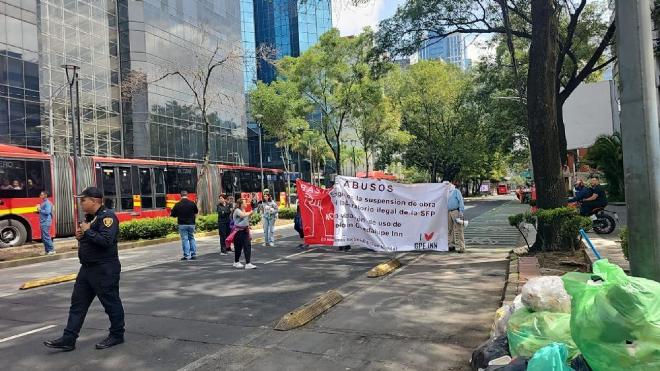 Manifestaciones en CDMX generan caos vehicular