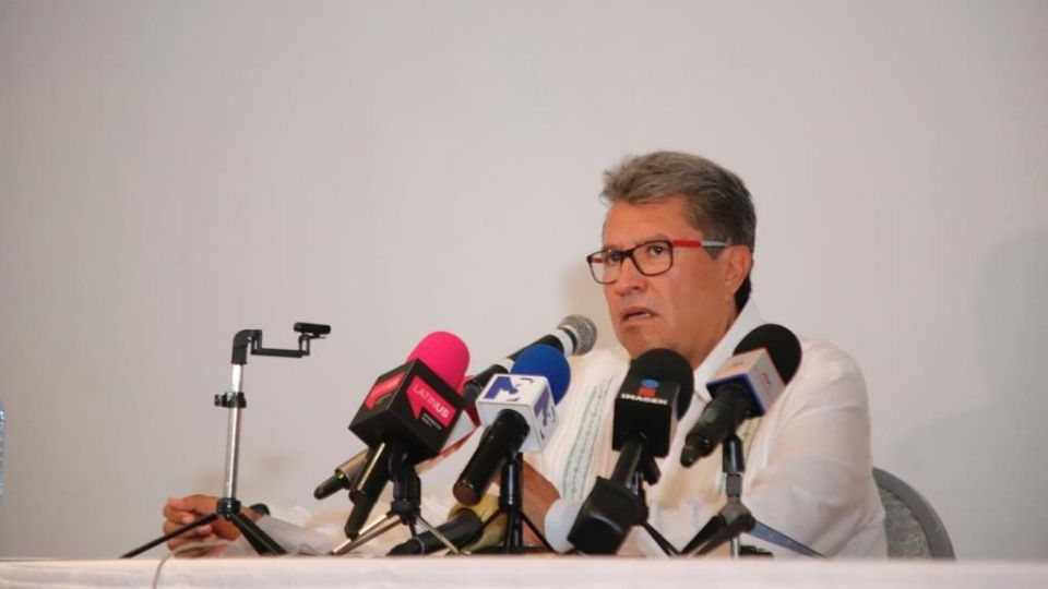 Ricardo Monreal, aspirante presidencial por Morena.