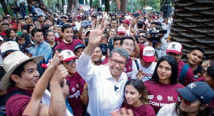 Ricardo Monreal dijo que primero terminará los recorridos por el país como ‘corcholata’