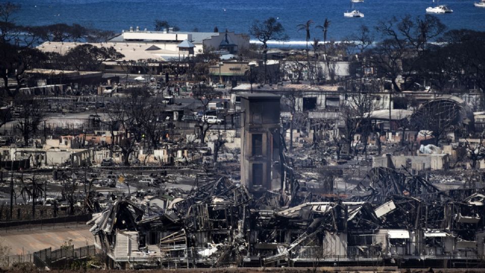 Las impactantes imágenes sobre los incendios forestales en Hawái; Hay 80  muertos por los fuegos en Maui.