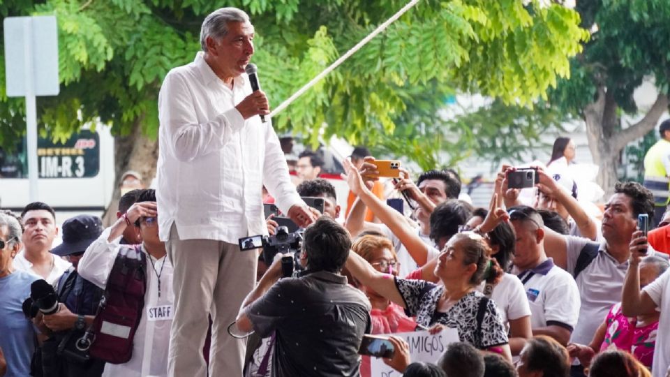 Adán Augusto López asegura que la 4T ha traído un México nuevo donde el pueblo manda.