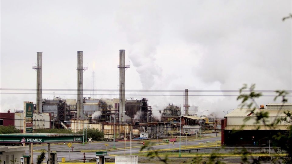 Refinería de Cadereyta Jiménez.