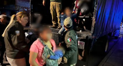 Aseguran en Puebla a 230 migrantes guatemaltecos en el interior de un tráiler