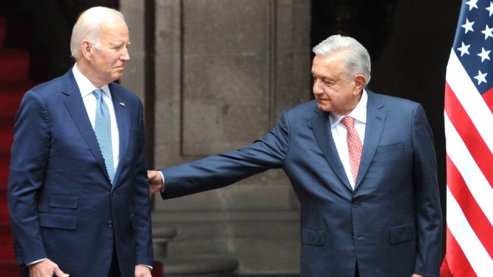 Joe Biden, presidente de EU y AMLO, presidente de México.