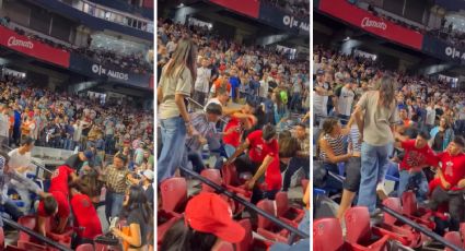 Aficionados se pelean en estadio de Sultanes de Monterrey | VIDEO