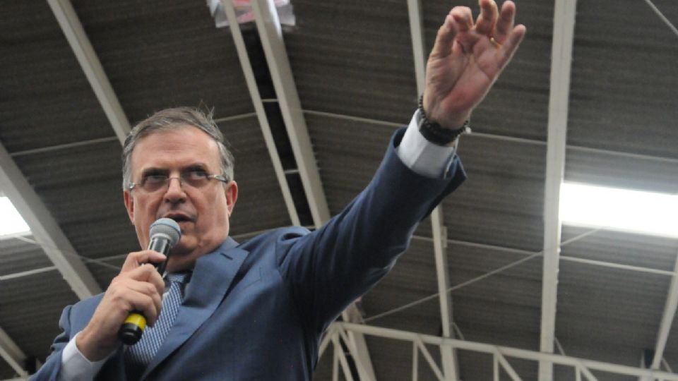 Marcelo Ebrard, aspirante a la coordinación nacional de los Comités de Defensa de la Cuarta Transformación.