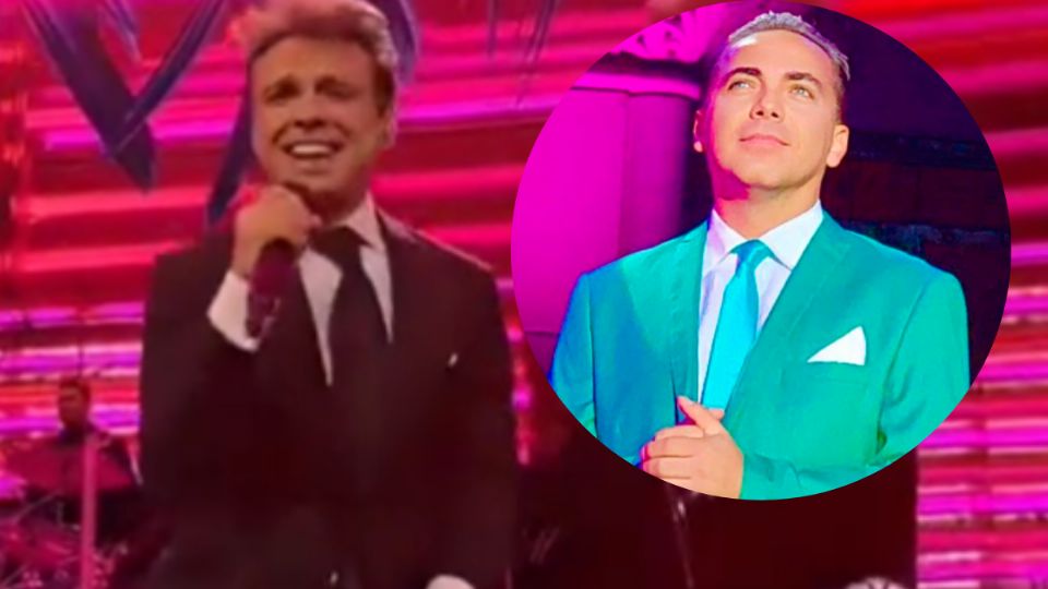 Cristian Castro asiste a concierto de Luis Miguel en Argentina.