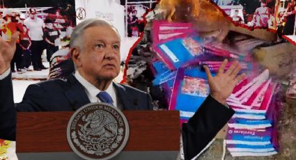 AMLO califica como ‘medieval’ la quema de libros de texto en Chiapas