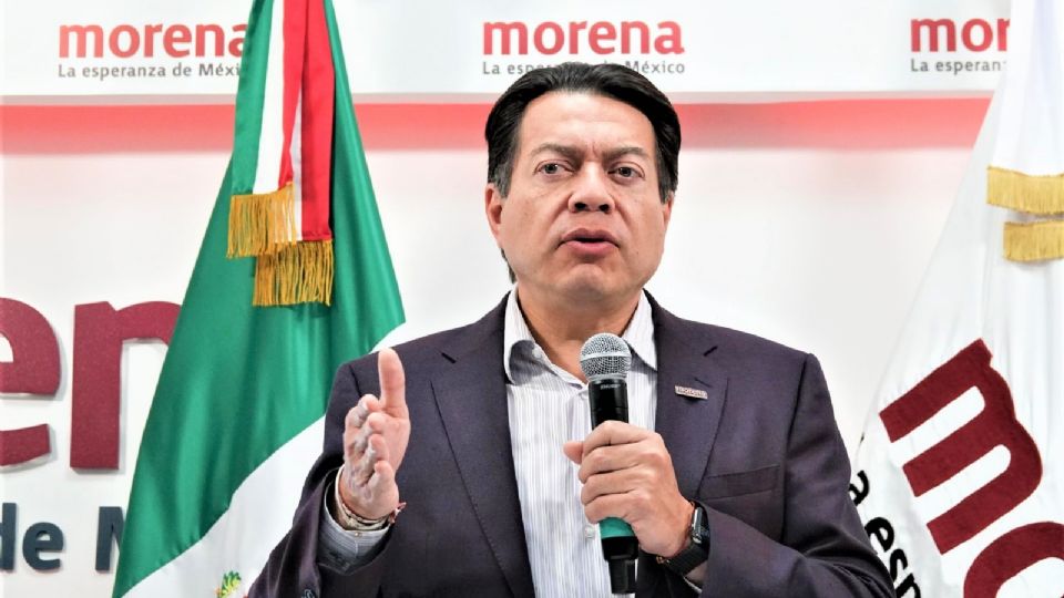 Mario Delgado, dirigente nacional de Morena.