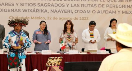 Instalan comisión presidencial para preservar lugares sagrados y rutas de peregrinación indígenas