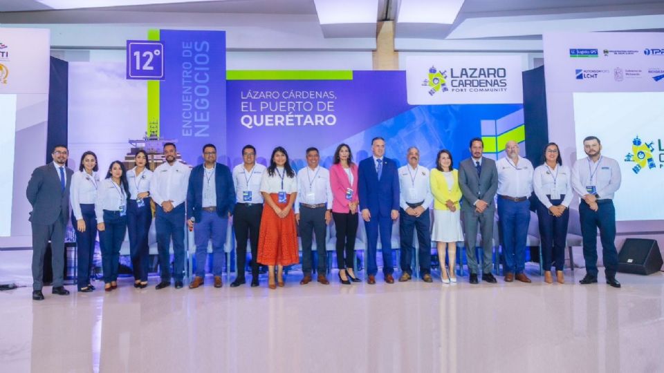 Se llevó a cabo en Querétaro el 12º Encuentro de Negocios de Lázaro Cárdenas Port Community, con la presencia del Gobernador de Michoacán, Alfredo Ramírez Bedolla, y funcionarios de los gobiernos de Querétaro y Guanajuato.