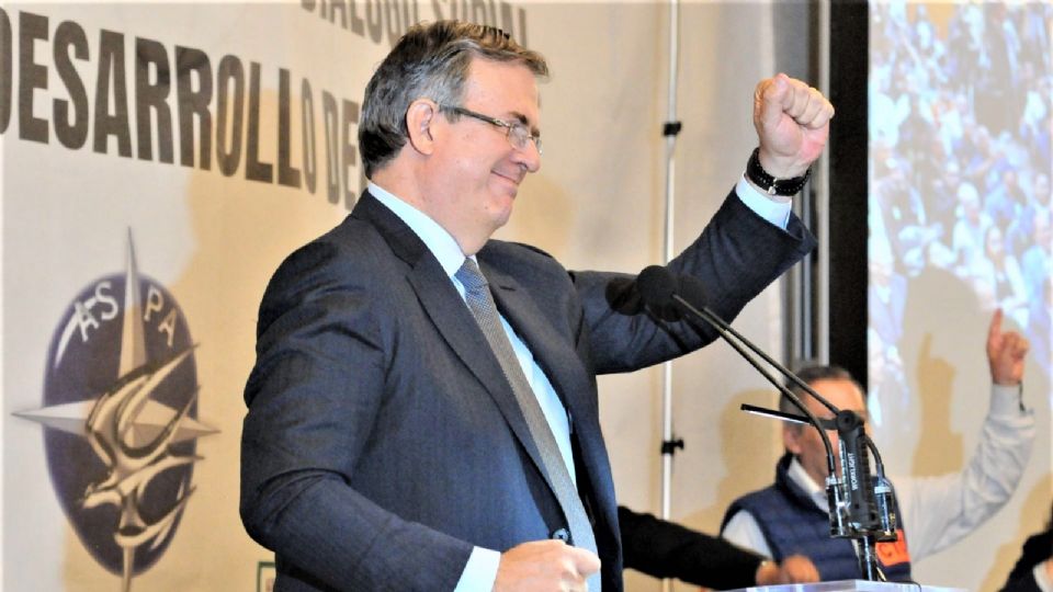 Marcelo Ebrard, aspirante presidencial.