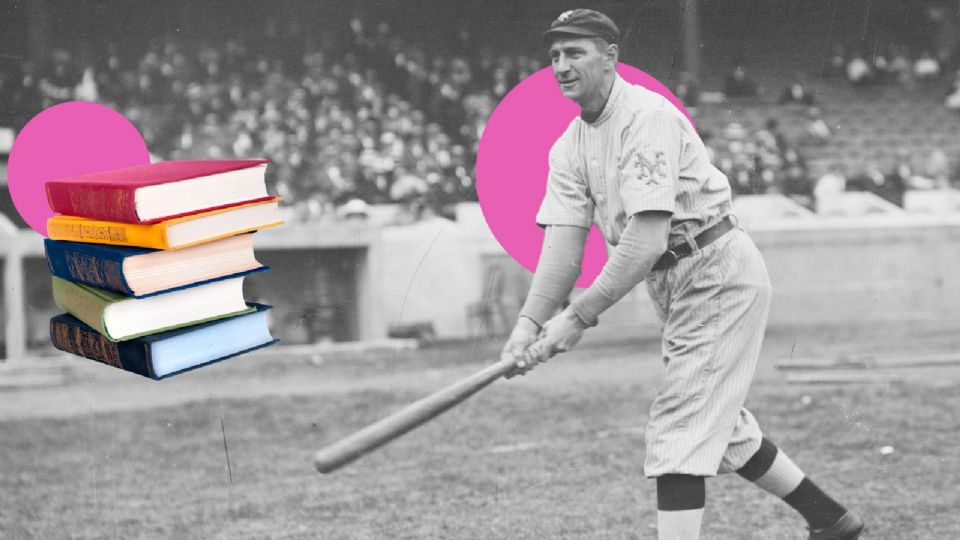 Libros y béisbol.