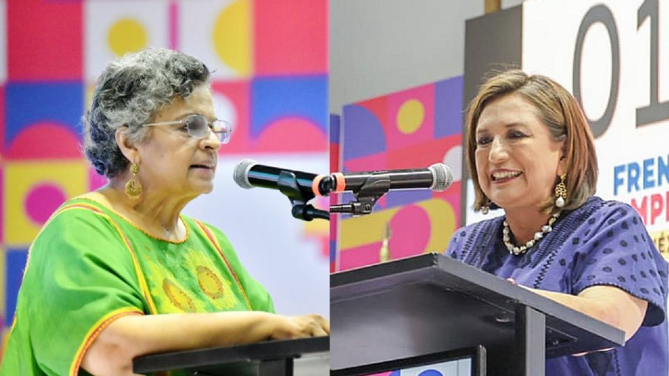 Beatriz Paredes y Xóchitl Gálvez.