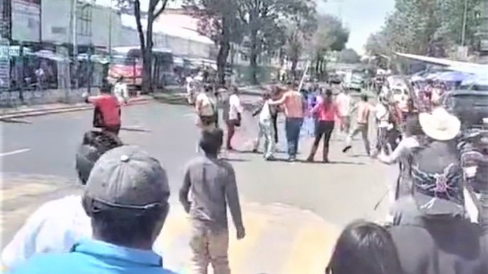 Se registró una balacera en Toluca.
