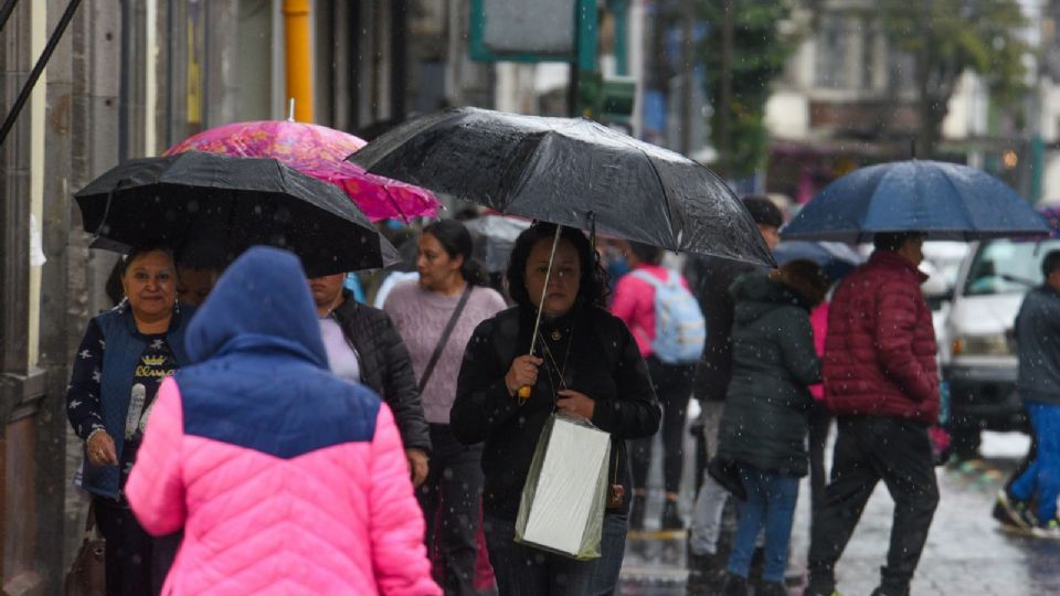 Continuarán las lluvias en gran parte del país.