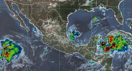 Ciclón tropical provocará lluvias intensas en Península de Yucatán y sureste de país