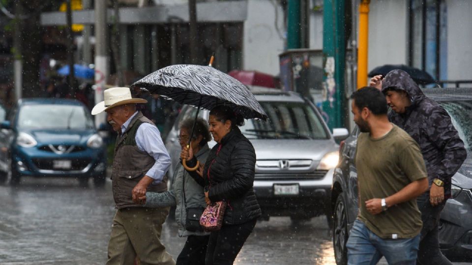 Continuarán las lluvias en gran parte del país.