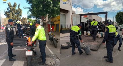 Remiten agentes de tránsito 60 motocicletas al corralón en Iztapalapa