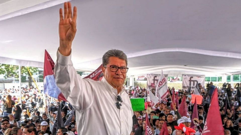 Ricardo Monreal, aspirante presidencial por Morena.