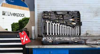 Kit de herramientas Styrka de 145 piezas por menos de 700 pesos en Liverpool