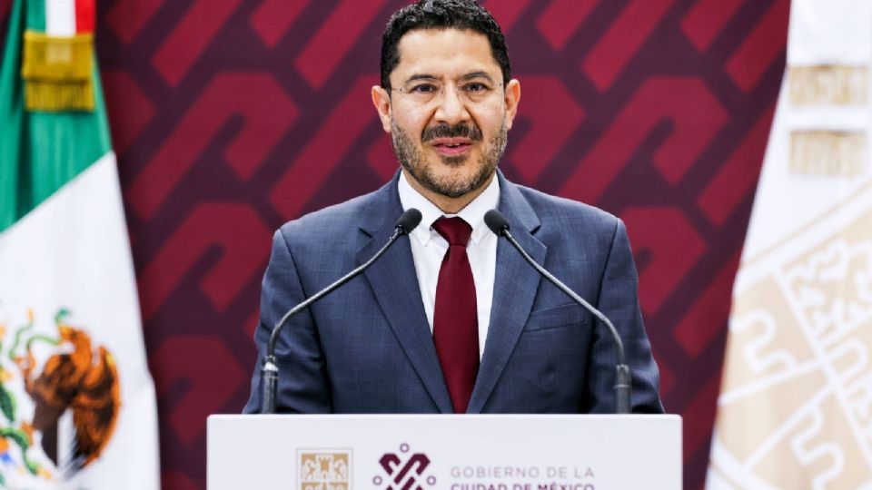 Martí Batres, jefe de Gobierno de la Ciudad de México.