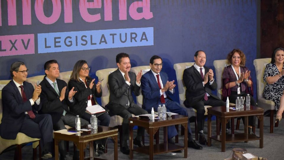 Se realizó la Quinta Reunión Plenaria del grupo parlamentario de Morena.