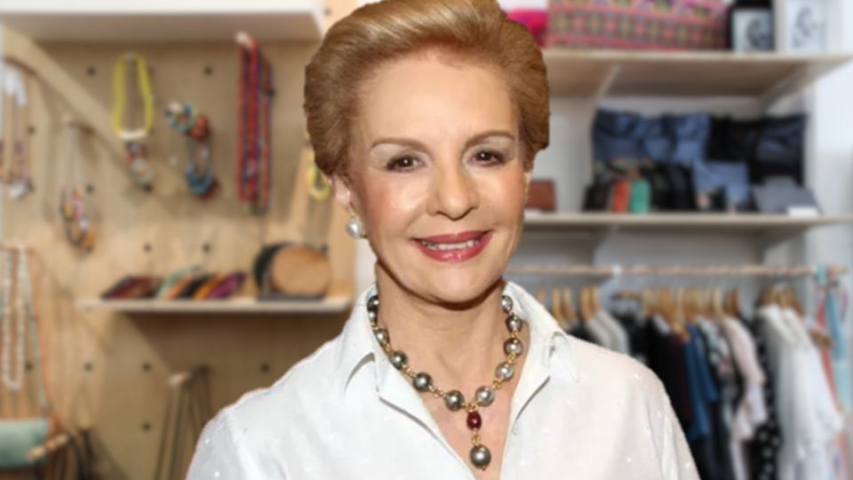 Carolina Herrera, diseñadora de modas.