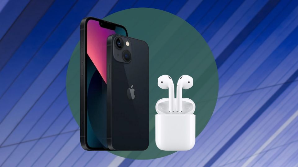 El iPhone 13 y los AirPods tienen descuento en Walmart.