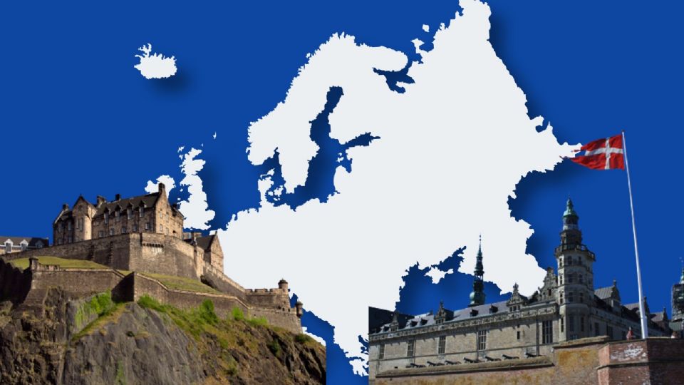 Existen 10 castillos en Europa considerados como los más 'deslumbrantes'.