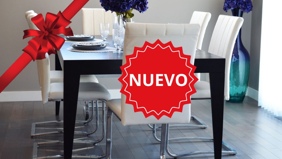 Estrena comedor desde 285 pesos quincenales de venta en Coppel.