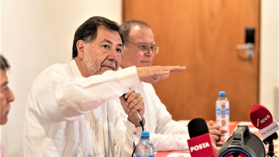 Gerardo Fernández Noroña, aspirante presidencial.