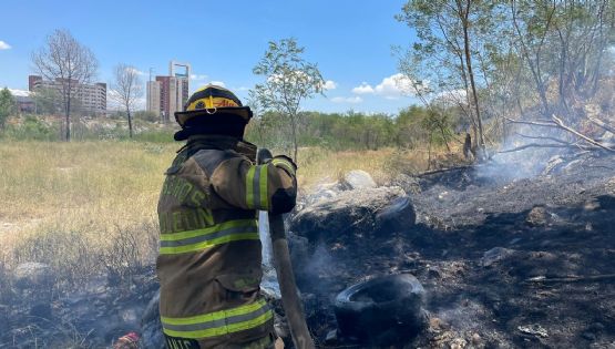 Registran 6 incendios en río Santa Catarina durante la semana