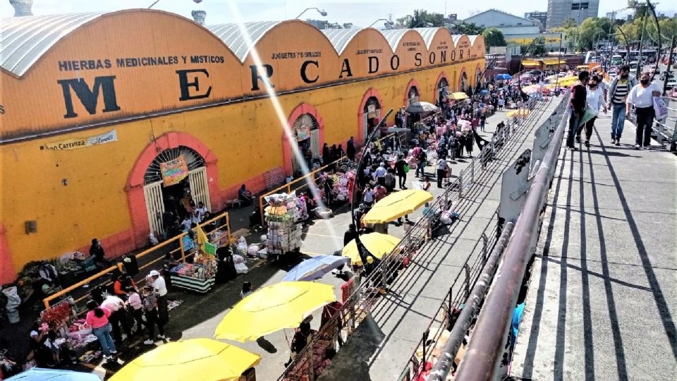 Se registró una balacera cerca del Mercado de Sonora.