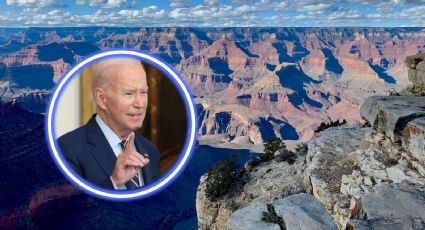 Joe Biden pide a periodistas no saltar al Gran Cañón tras declararlo Monumento Nacional