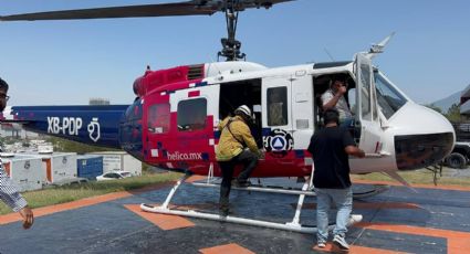 Con apoyo aéreo logran controlar incendio forestal en el municipio de Aramberri