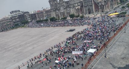 Marcha de la CNTE avanza al Zócalo; maestros se dirigen a San Lázaro