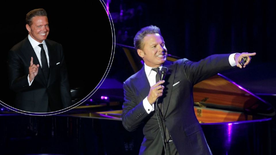 Luis Miguel en concierto.