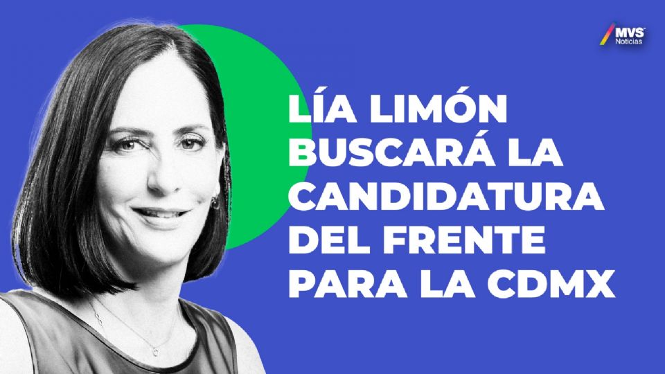 Lía Limón buscará la candidatura del Frente para la CDMX