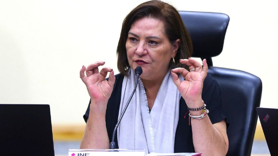 Guadalupe Taddei, consejera presidenta del INE.