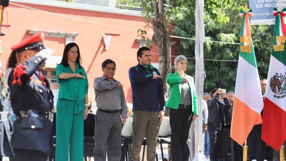 Reconoció el esfuerzo, la entrega y el valor mostrado por los soldados del Batallón de San Patricio.