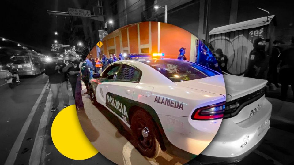 Patrulla de la Policía de la CDMX.