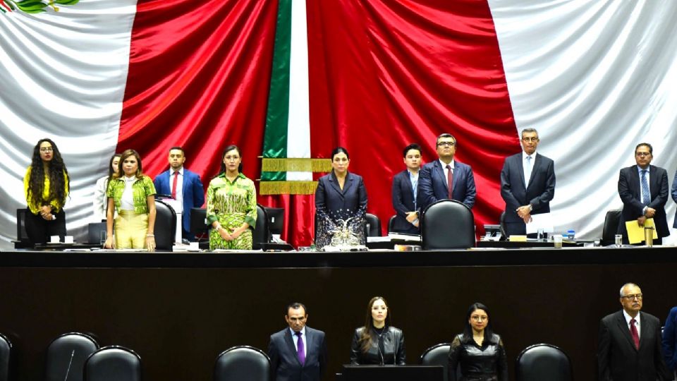 Sesión en la Cámara de Diputados.