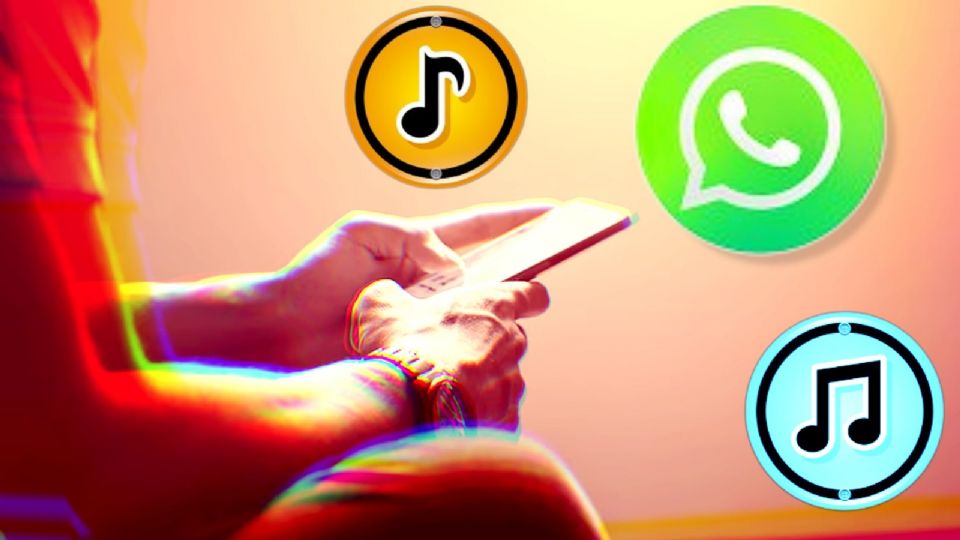 WhatsApp con música.